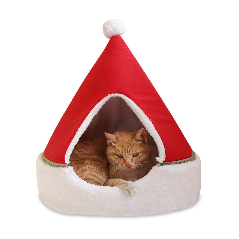 Christmas Tree Pet Bed
