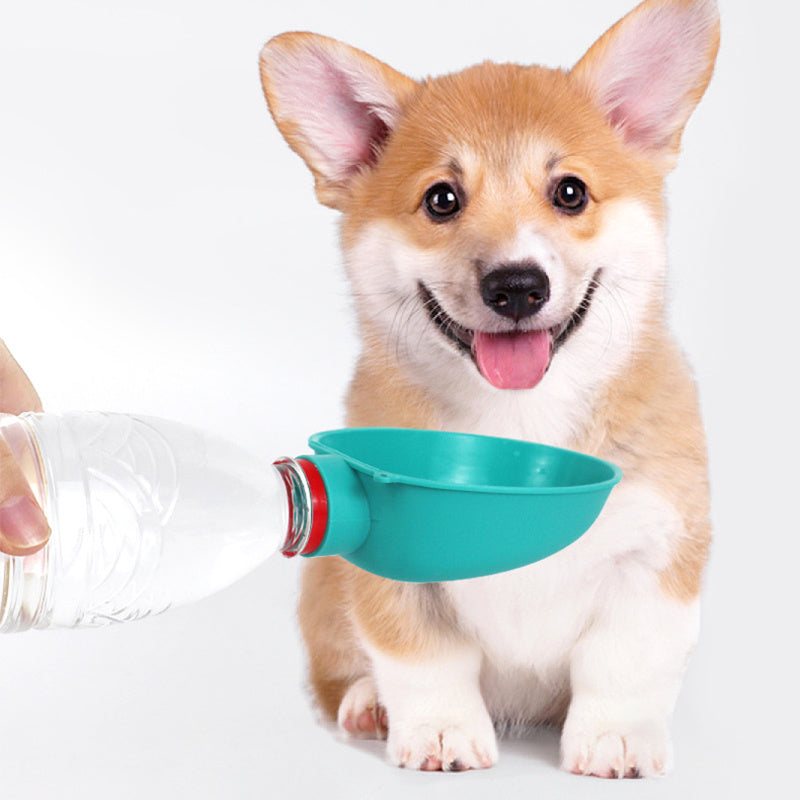 Portable Dog Water Bottle & Bowl