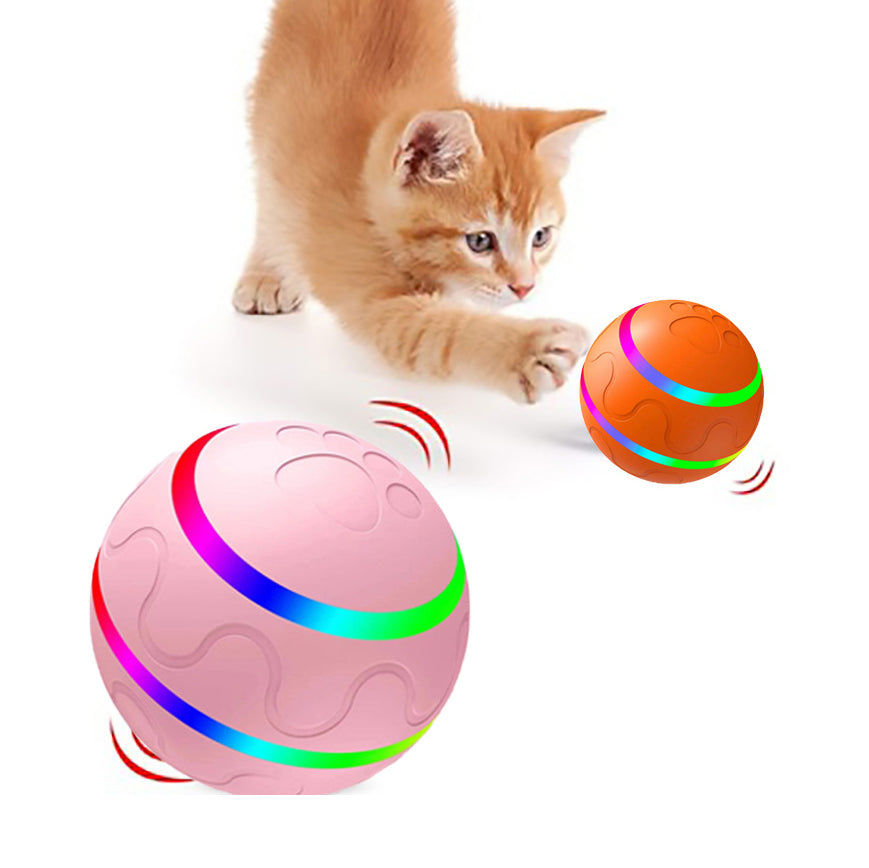 Automatic Self-Rotating Cat Ball