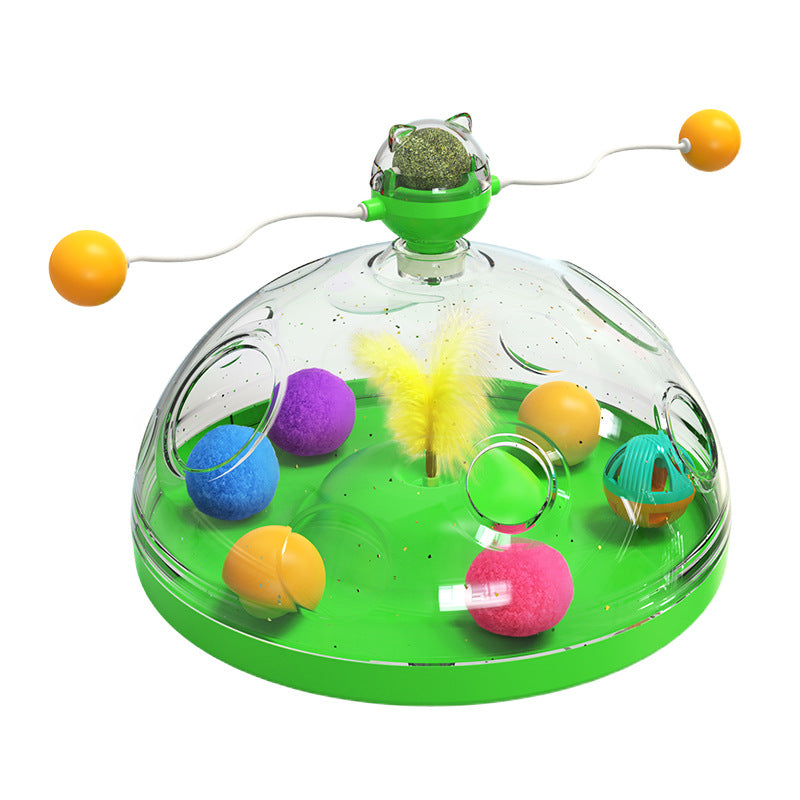 Interactive Cat Toy Windmill