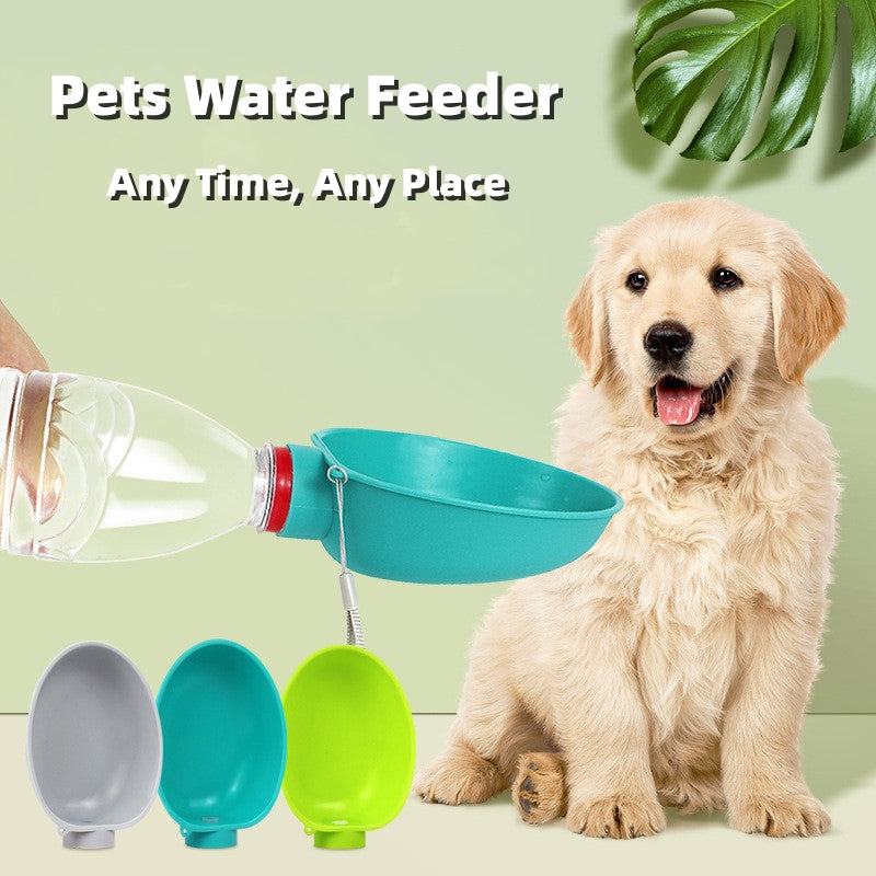 Portable Dog Water Bottle & Bowl