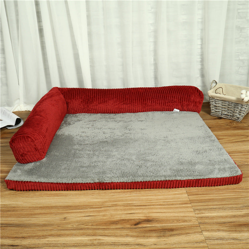 Corduroy Pet Bed